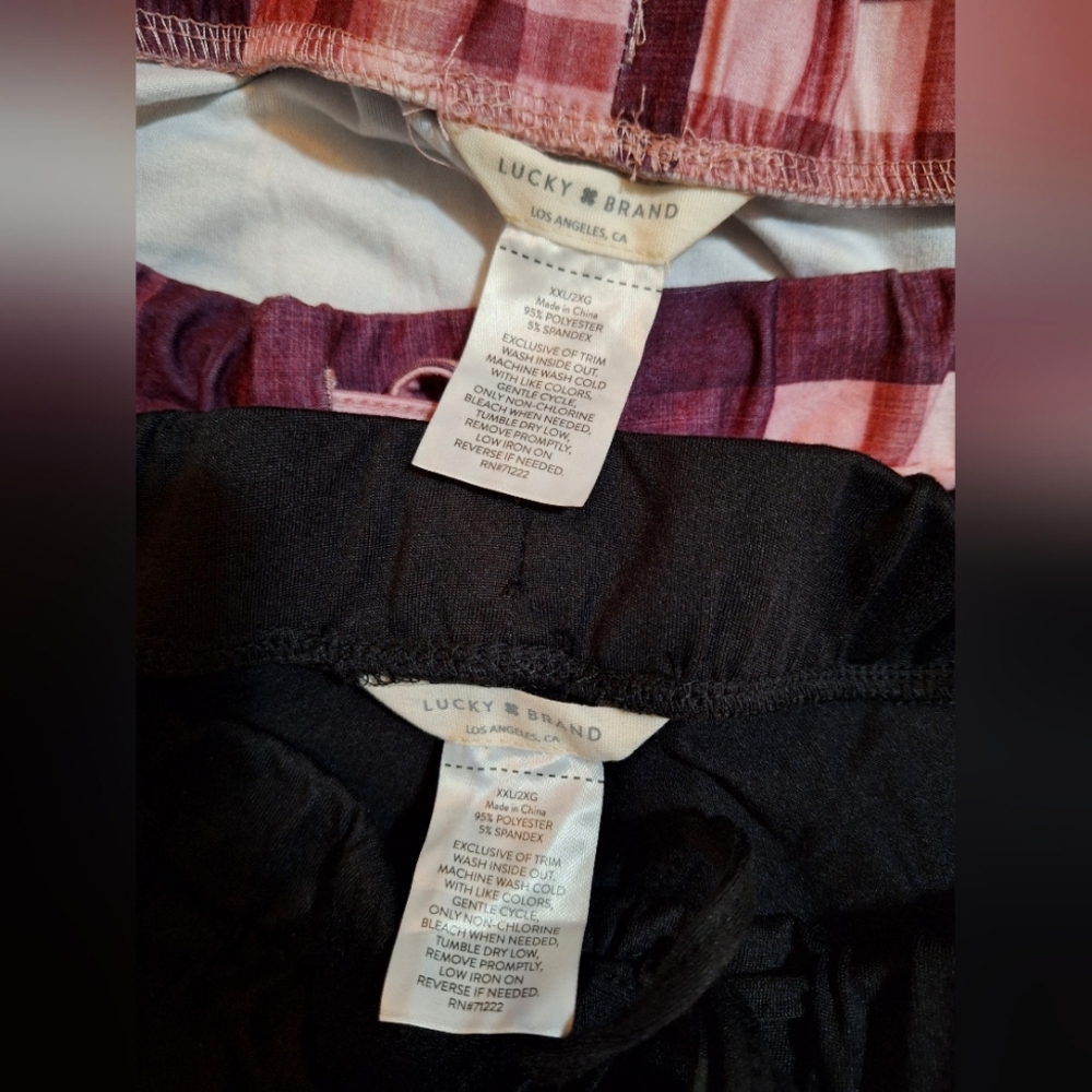 Lucky Brand pajama bottom set